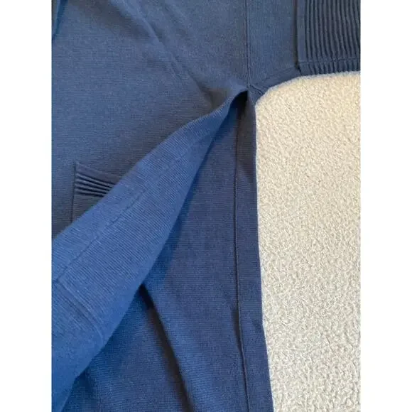 Marla Wynne Tunic Cardigan XS Oversized Slit Open Beach Lagenlook Sweater Duster - Picture 2 of 12